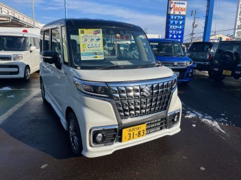 NEWスペーシアカスタムの試乗車あります！！！