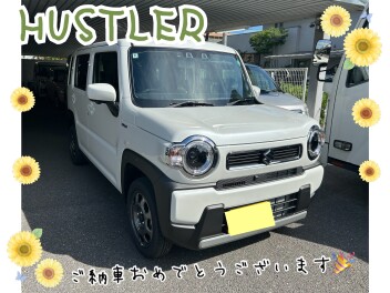 新型ハスラーご納車です!(^^)!