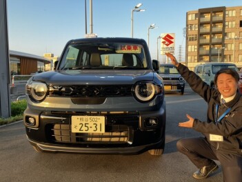 「クロスビー ブラックスタイル」我が店のクロスビーが用品カスタムでパワーアップ！！