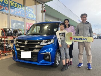 新ソリオ、ご納車おめでとうございます！