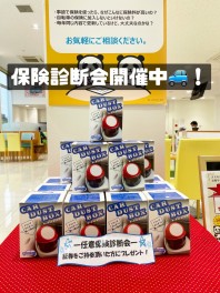 引き続き保険診断会実施中！