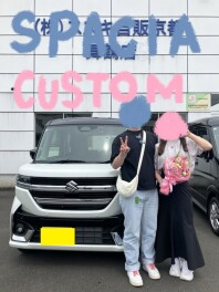 スペーシアカスタムご納車