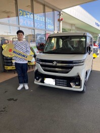スペーシアカスタムご納車おめでとうございます！