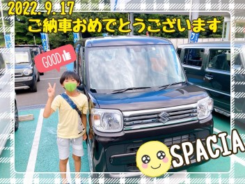 スペーシアご納車です