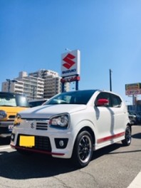 アルトターボＲＳご納車致しました＊。・