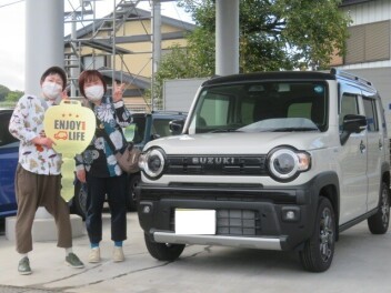 W様、ハスラーのご納車おめでとうございます!!