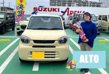 初めてのマイカー♪アルト納車しました！