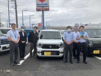 新型ハスラー試乗車来ました！