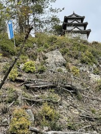 岐阜県山県市　　古城山（大桑城跡）