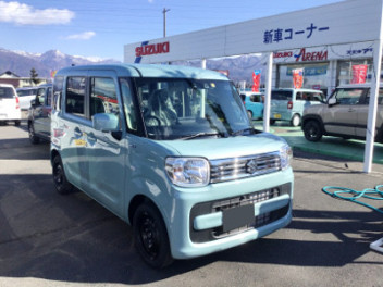 【展示車】スズキコネクト対応のNEWスペーシア入庫しました！