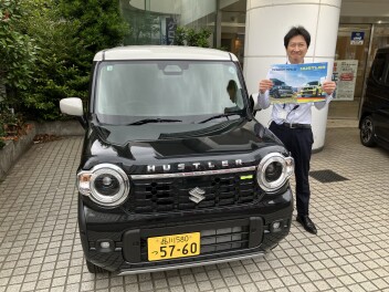 新型ハスラー試乗できます♪
