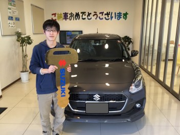 グレーに輝く特別仕様車納車いたしました！