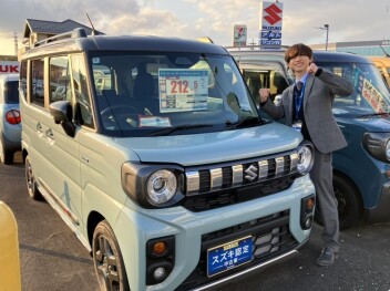 ☆今週の入荷情報☆　～スペーシア ギア　ＨＹＢＲＩＤ　ＸＺ　ナビ・全方位カメラ・フロアマット～