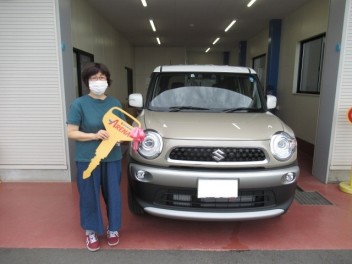 クロスビー納車です。