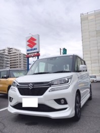 ソリオご納車致しました＊・。