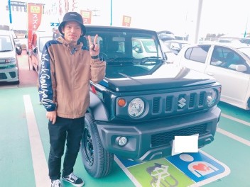 待ちに待ったジムニーシエラのご納車♪大変お待たせいたしました！