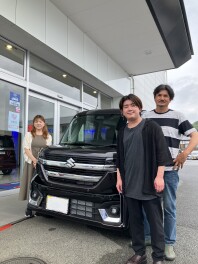新型スペーシアカスタム納車