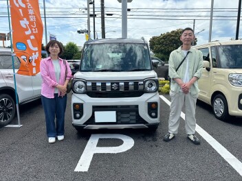 スペーシアギアご納車おめでとうございます♪