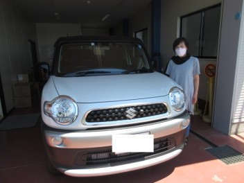 クロスビー　納車式です。