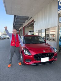 スイフトご納車させていただきました！