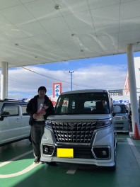 スペーシアカスタムのご納車でした(^_-)-☆