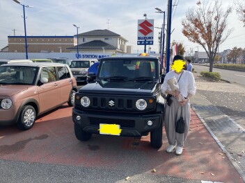 ＼ジムニーシエラ納車しました／