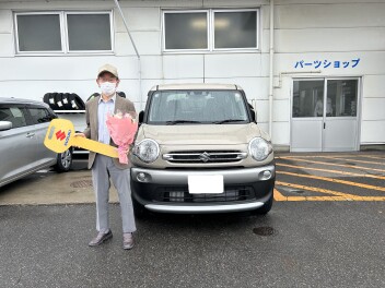 Ｉ様にクロスビーをご納車させて頂きました