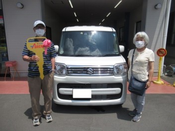 スペ－シア納車