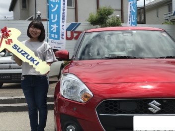 神戸市Ｓ様スイフト納車式！