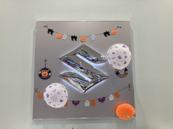 お店がハロウィンになってます！！