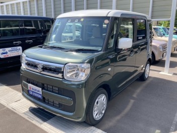 オススメ中古車のご紹介です。今は販売終了した２トーンのスペーシアです。