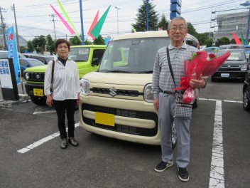 スペーシアご納車です☆