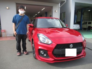 スイフトスポ－ツ　納車です！！