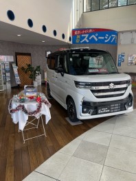 新型スペーシアカスタム現車ございます！