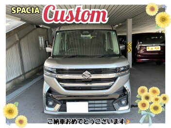 スペーシアカスタムご納車です！！