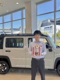 ５月　月間ＭＶＰ拠点に中古車部が選ばれました