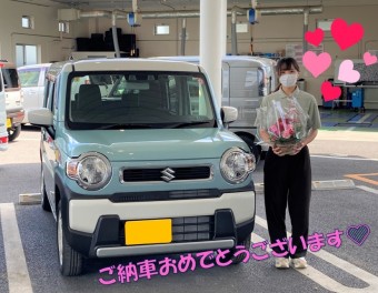 ハスラーご納車させていただきました☆彡