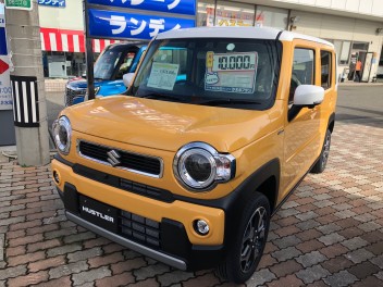 新型ハスラー展示車あります★