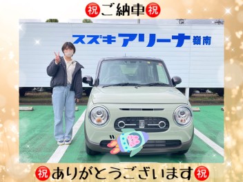 ラパンLC　ご納車