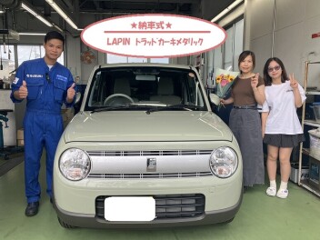 ★納車式★　ラパン