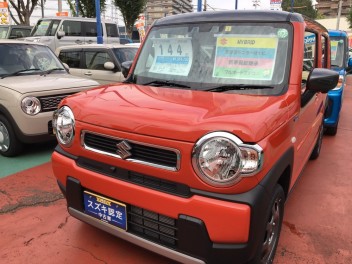 新型ハスラー中古車入荷！！！