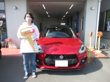 スイフトスポーツ納車