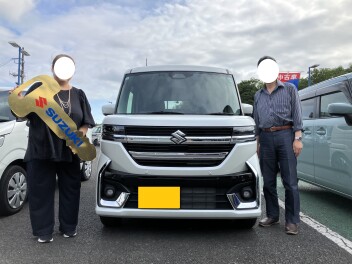 ☆Ａ様スペーシアカスタムご納車です☆