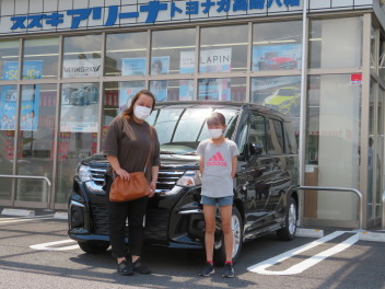 ソリオの納車おめでとうございます!!