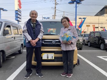 スペーシアご納車になりました☆彡