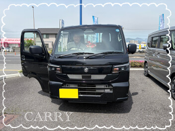 キャリイのご納車おめでとうございます！