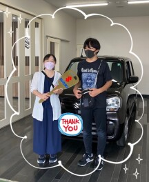 ご納車ありがとうございました(*'ω'*)