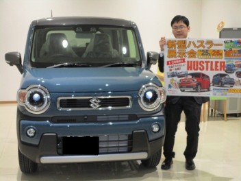 新型ハスラー展示会！！