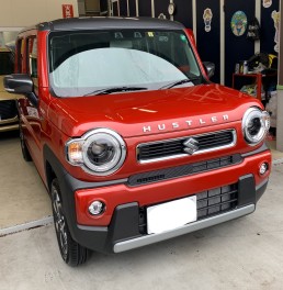 新型ハスラーの納車がありました