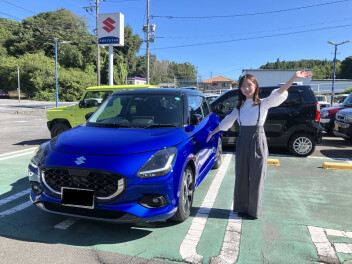 「スイフト」納車しました　周南市/下松市/光市/岩国市/柳井市